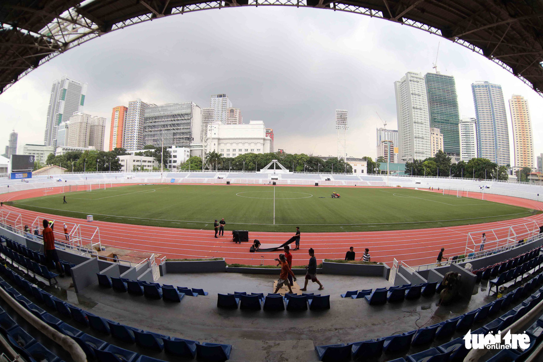 Cận cảnh sân Rizal Memorial, nơi thầy trò ông Park đá 2 trận với Indonesia, Singapore - Ảnh 5.