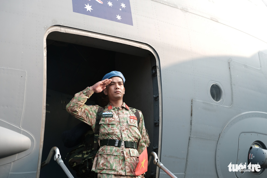 Ngựa thồ C17 Úc đưa quân nhân Việt Nam đi Nam Sudan gìn giữ hòa bình - Ảnh 16.