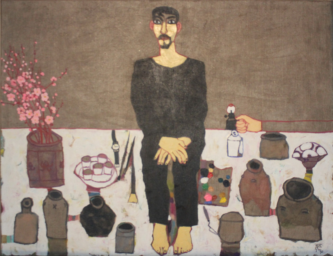 Tiệc hội họa thịnh soạn của các nghệ sĩ châu Á tiêu biểu tại Hà Nội - Ảnh 17.