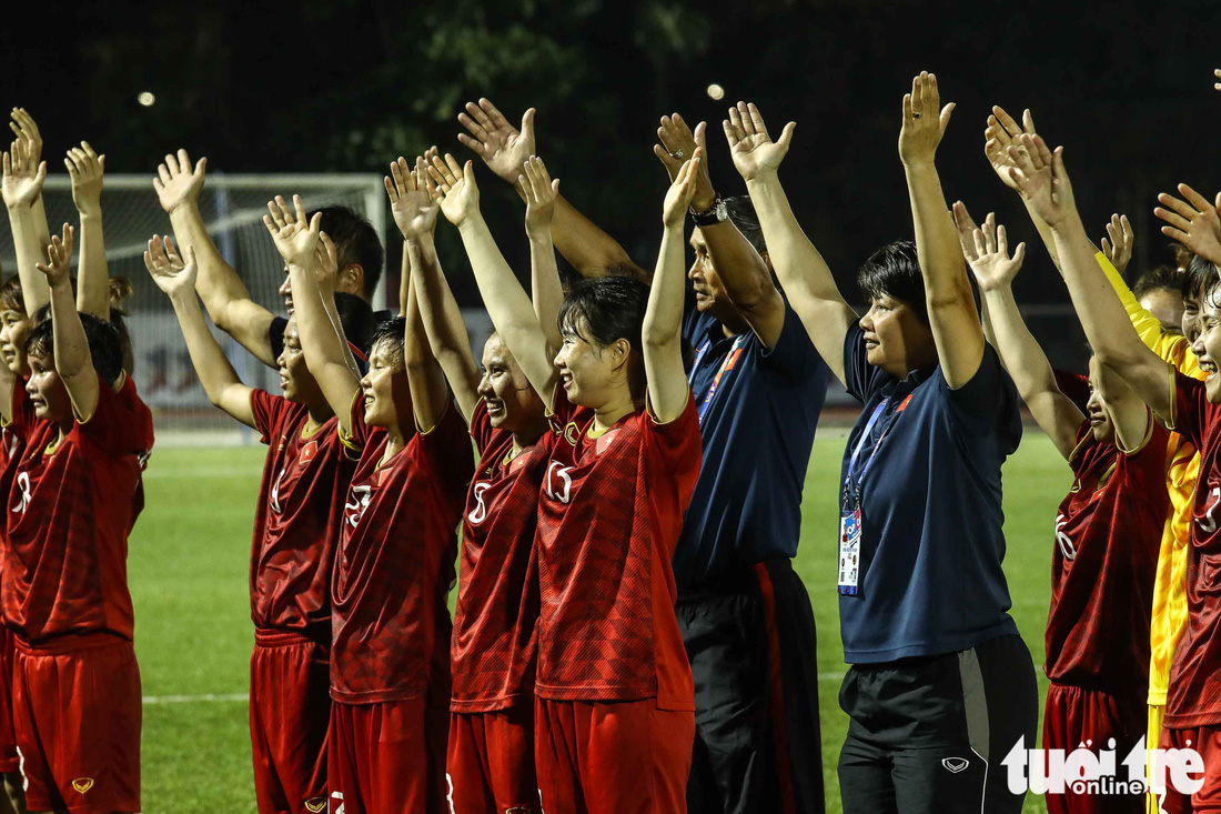 Trận đấu quả cảm của các nữ tuyển thủ Việt Nam - Ảnh 8.