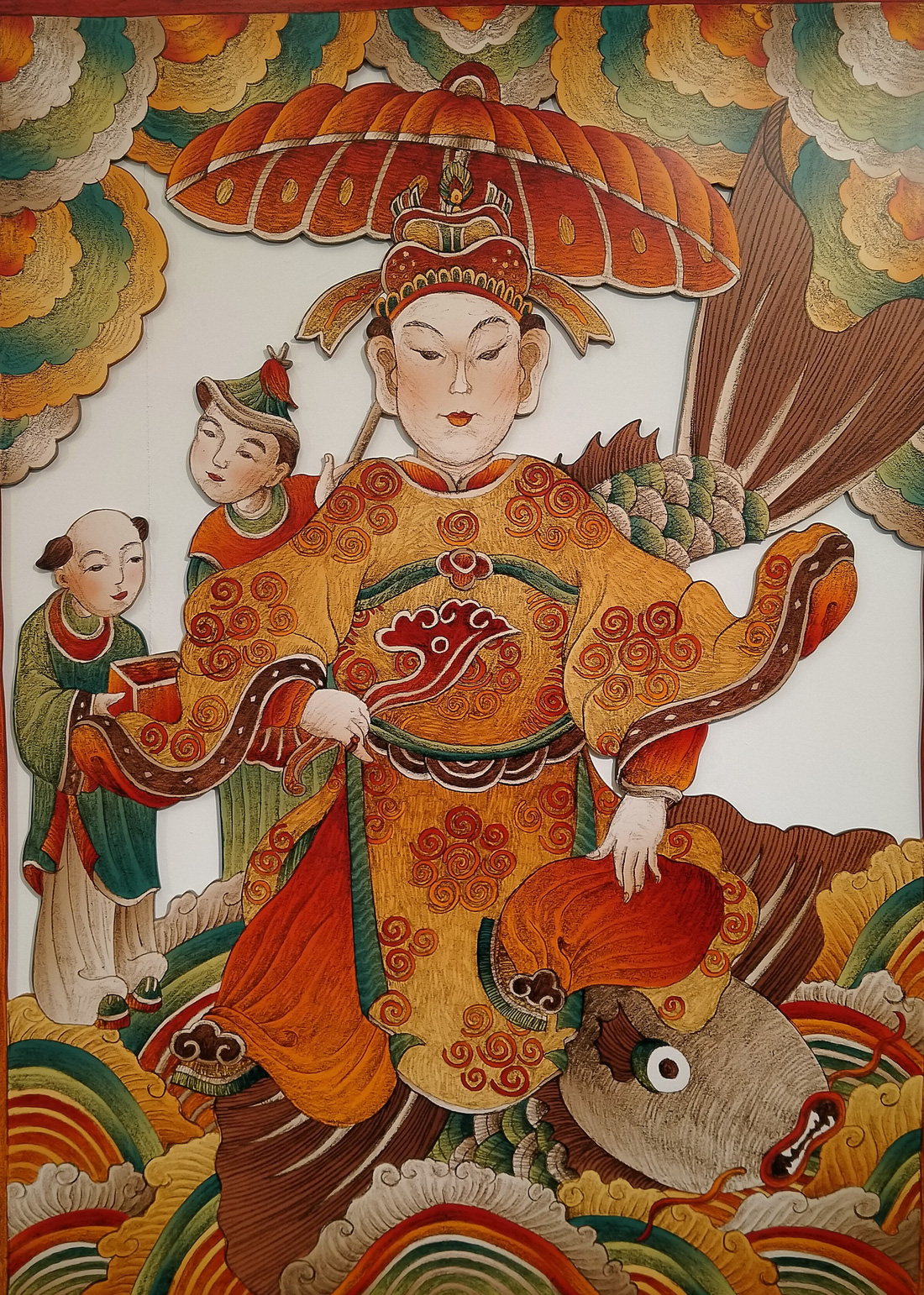 Ngắm Bà Trưng, Bà Triệu, tố nữ mắt to tròn, mặt V-line trong tranh Xuân Lam - Ảnh 8.