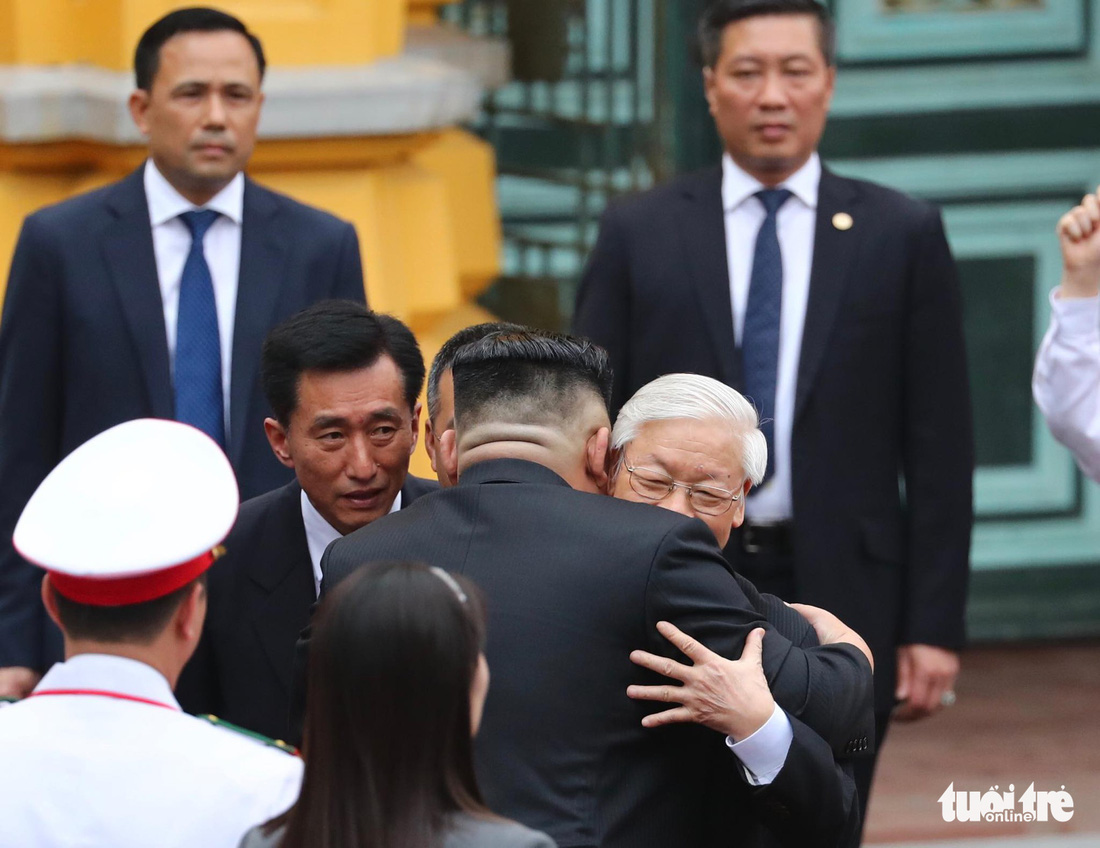 Tổng bí thư, Chủ tịch nước Nguyễn Phú Trọng hội đàm với Chủ tịch Kim Jong Un - Ảnh 6.