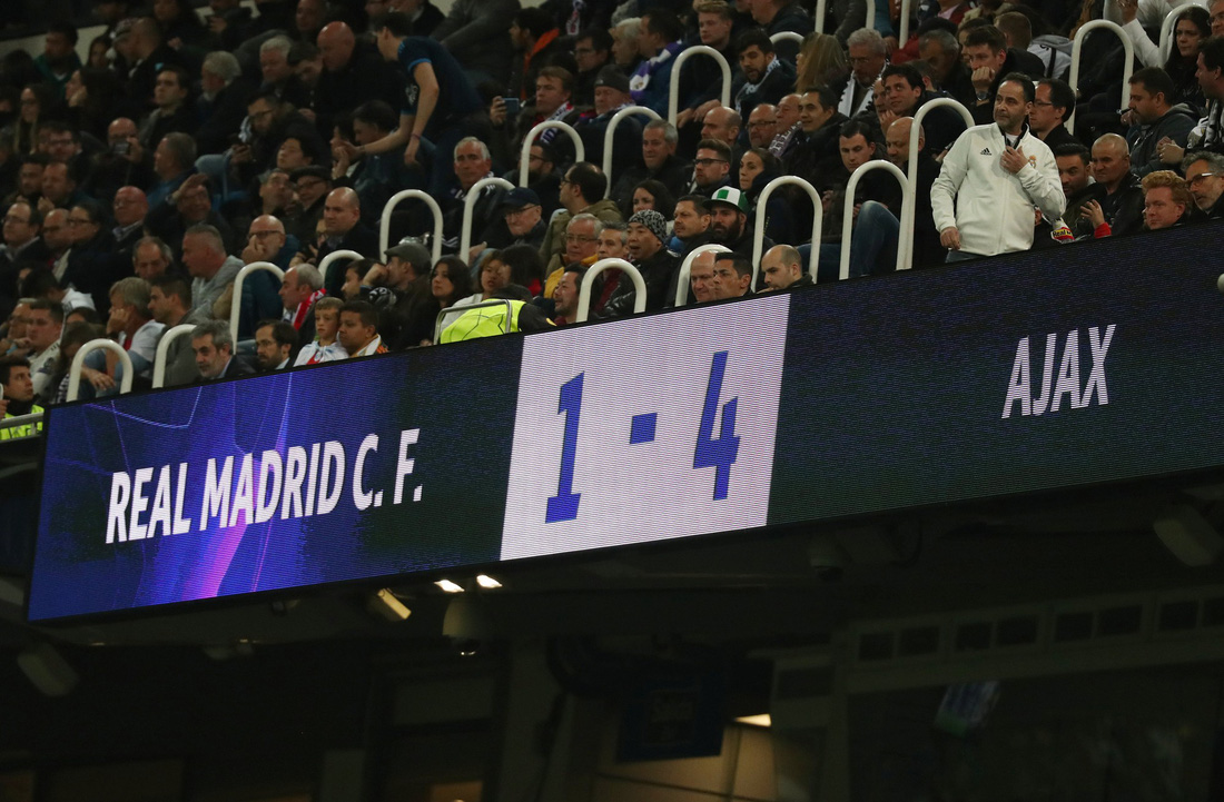 Chùm ảnh Real Madrid thảm bại trước Ajax - Ảnh 10.