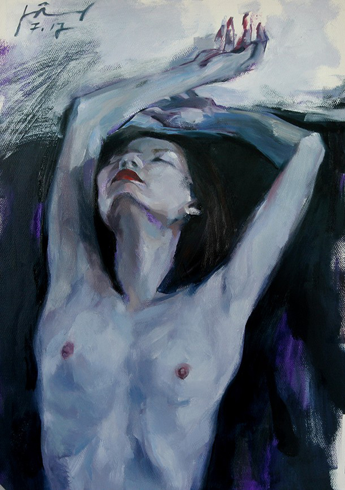 Lần đầu tiên dự án nghệ thuật khép kín: triển lãm nude Trang - Ảnh 5.