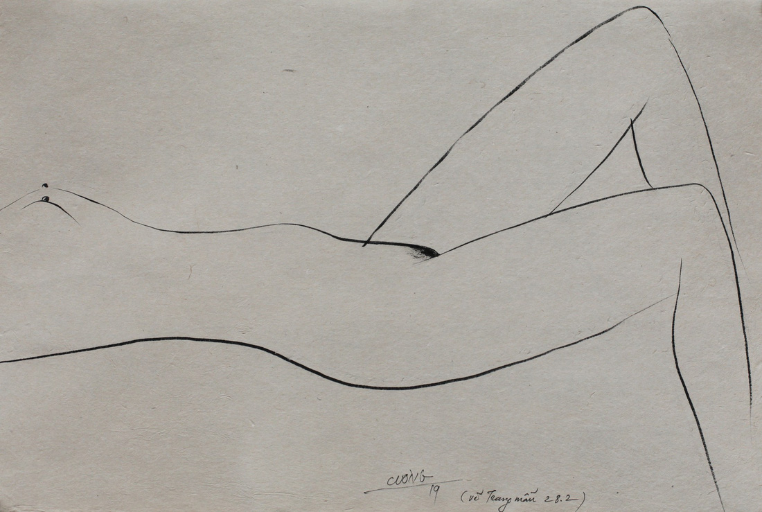 Lần đầu tiên dự án nghệ thuật khép kín: triển lãm nude Trang - Ảnh 2.