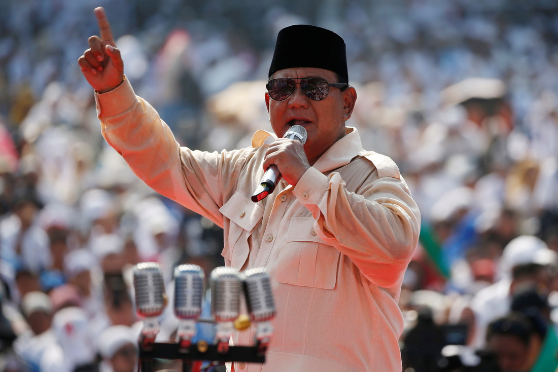 Triệu người đi nghe vận động tranh cử ở Indonesia - Ảnh 4.