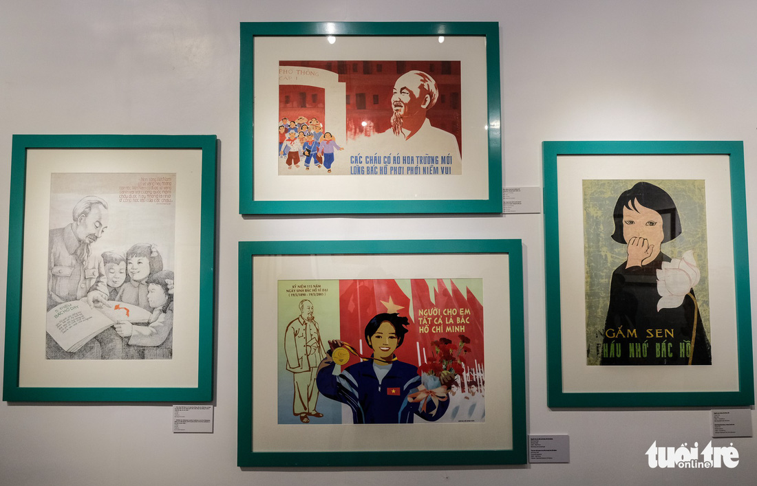 Triển lãm chân dung Hồ Chí Minh từ tranh cổ động - Ảnh 7.