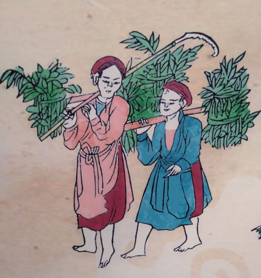 Tết Đoan Ngọ - Tết kì lạ nhất của người Việt qua tranh, tư liệu của tác giả Pháp - Ảnh 14.