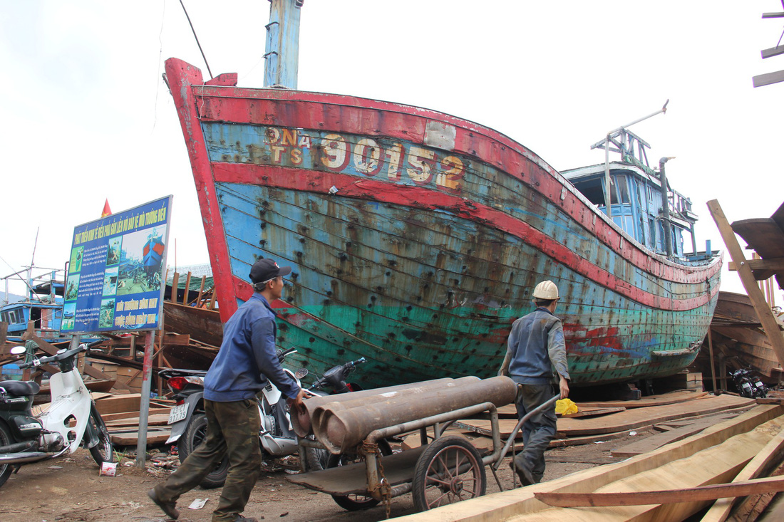 Con tàu lịch sử từng bị tàu Trung Quốc gây hấn về Nhà trưng bày Hoàng Sa - Ảnh 6.