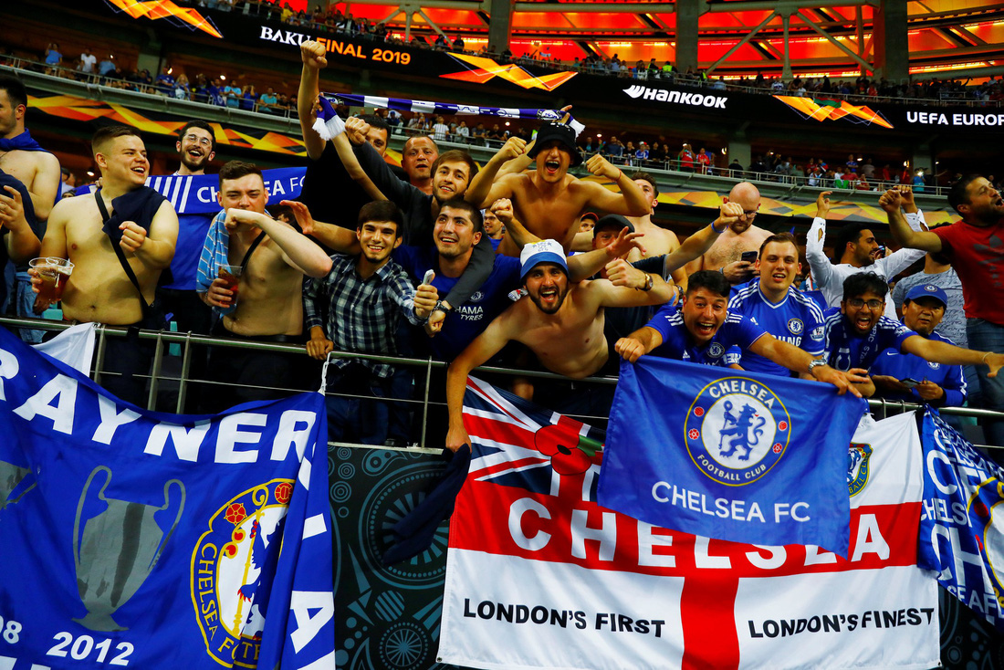 Chelsea tưng bừng ăn mừng chức vô địch Europa League - Ảnh 14.