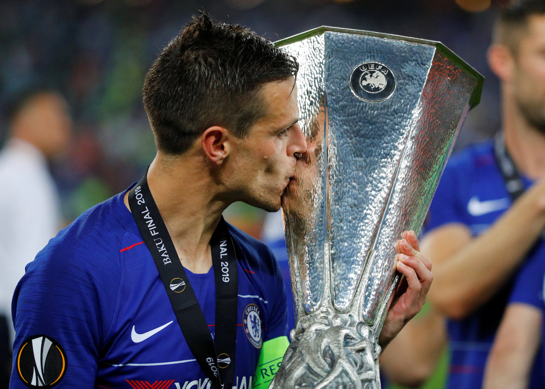 Chelsea tưng bừng ăn mừng chức vô địch Europa League - Ảnh 4.