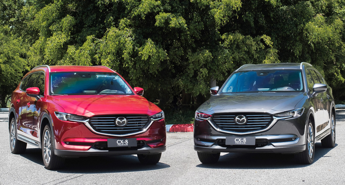 Thaco ra mắt mẫu xe Mazda CX-8, giá từ 1,149 tỉ đồng - Ảnh 3.