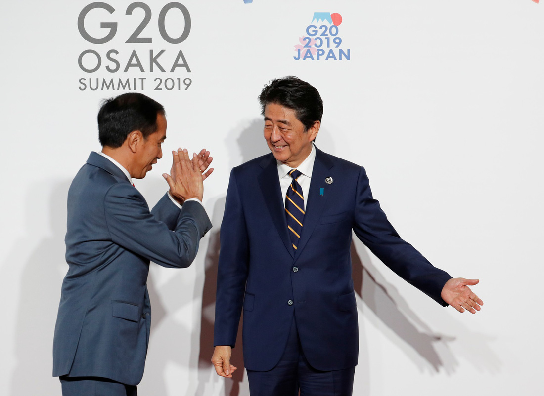 Tiết lộ hậu trường chụp ảnh gia đình G20 ở Osaka - Ảnh 9.