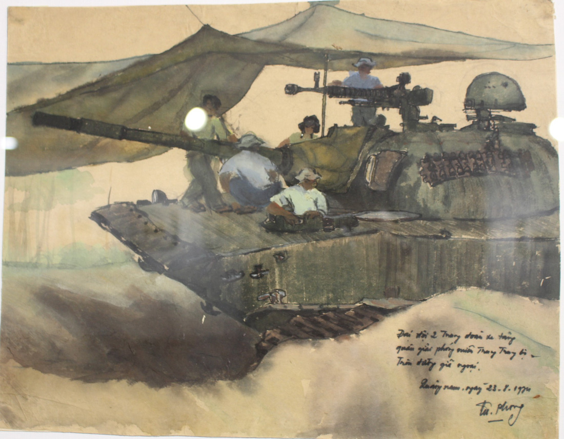 Xem ký họa Ký ức chiến trường của liệt sĩ - họa sĩ Hà Xuân Phong - Ảnh 10.