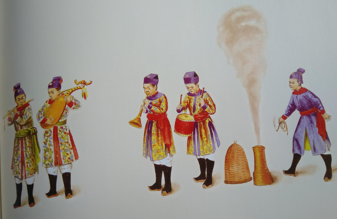 Trăm năm lưu lạc của bộ tranh quý Đại lễ phục triều Nguyễn - Ảnh 14.