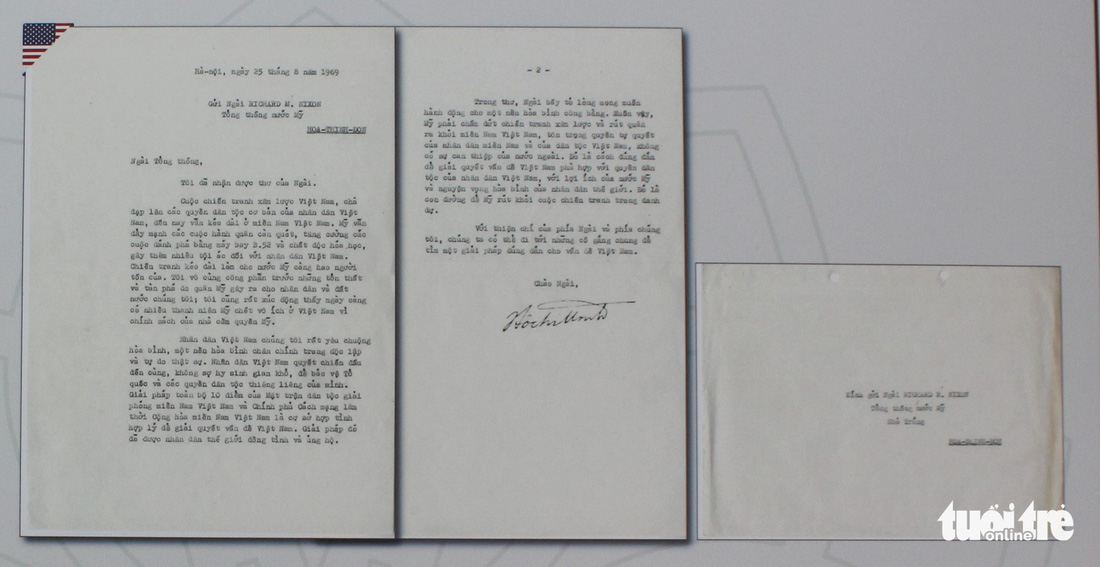 Công bố lá thư Bác Hồ gửi Tổng thống Mỹ Nixon 8 ngày trước khi qua đời - Ảnh 3.