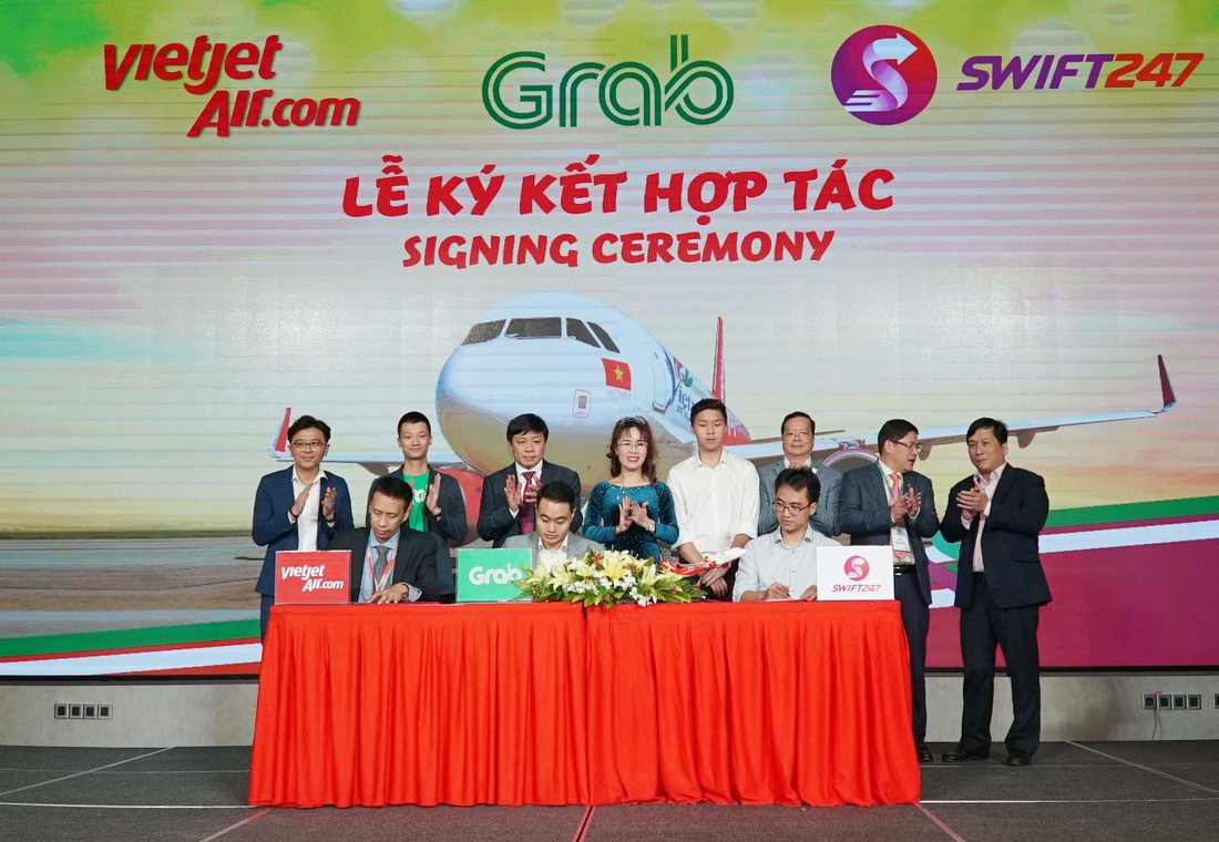 Vietjet bắt tay Grab, Swift247 giao hàng siêu hỏa tốc - Ảnh 2.