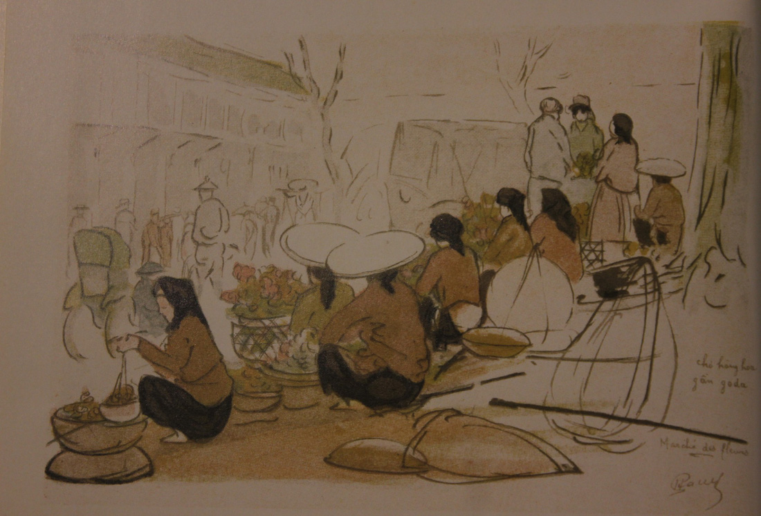 Bất ngờ với gánh hàng rong Hà Nội xưa trong tranh họa sĩ triệu đô Lê Phổ - Ảnh 9.