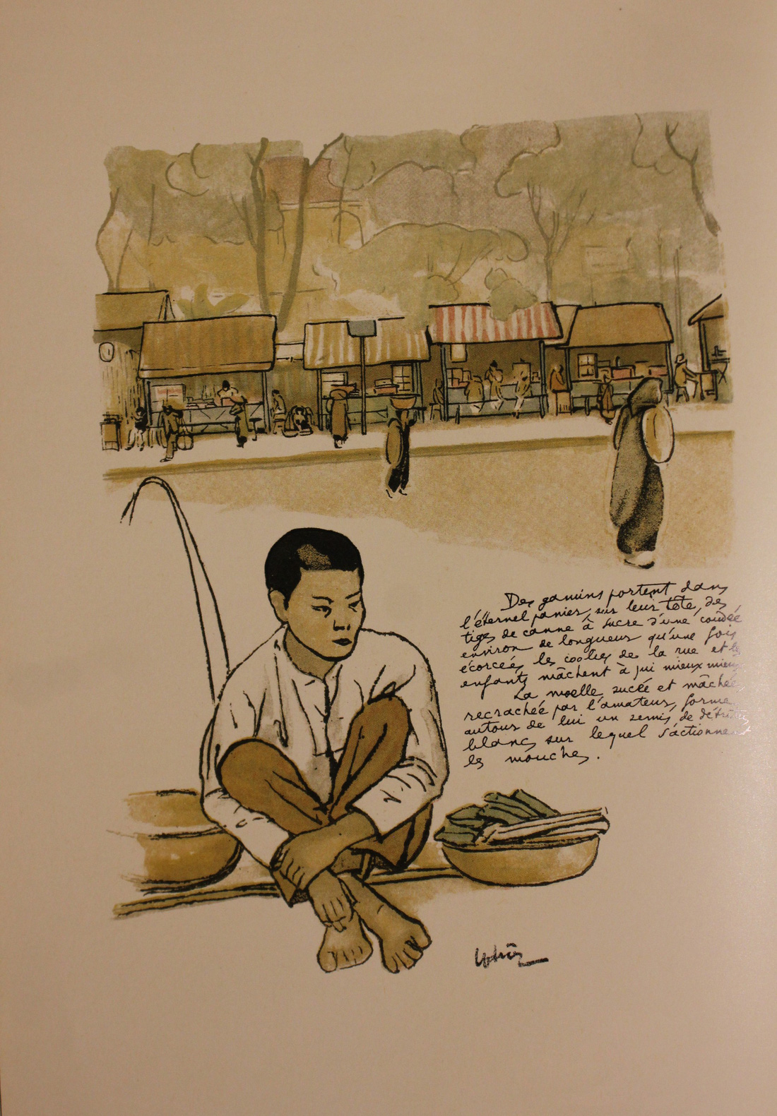 Bất ngờ với gánh hàng rong Hà Nội xưa trong tranh họa sĩ triệu đô Lê Phổ - Ảnh 3.