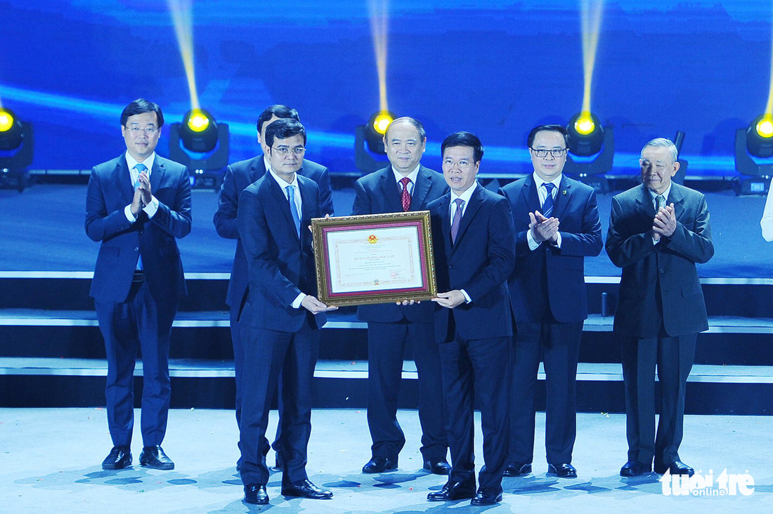Hội Sinh viên Việt Nam đón nhận Huân chương Độc lập hạng nhất lần 2 - Ảnh 1.