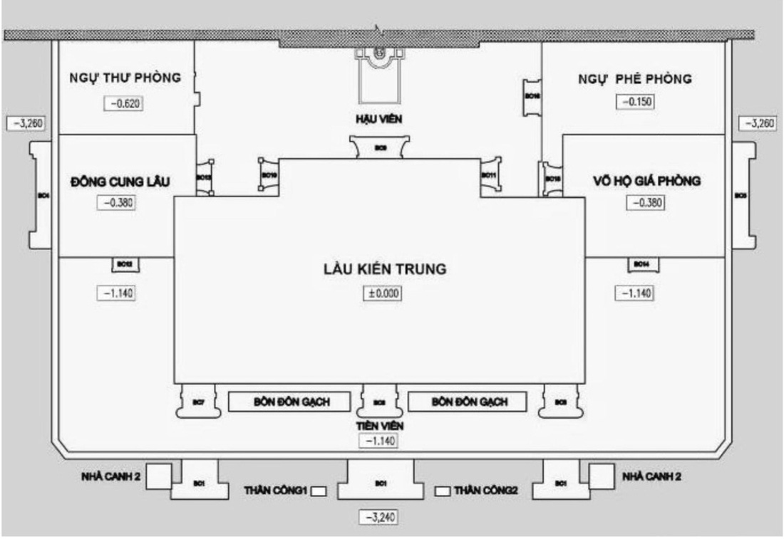 Điện Kiến Trung bị phục hồi sai lệch? - Ảnh 5.