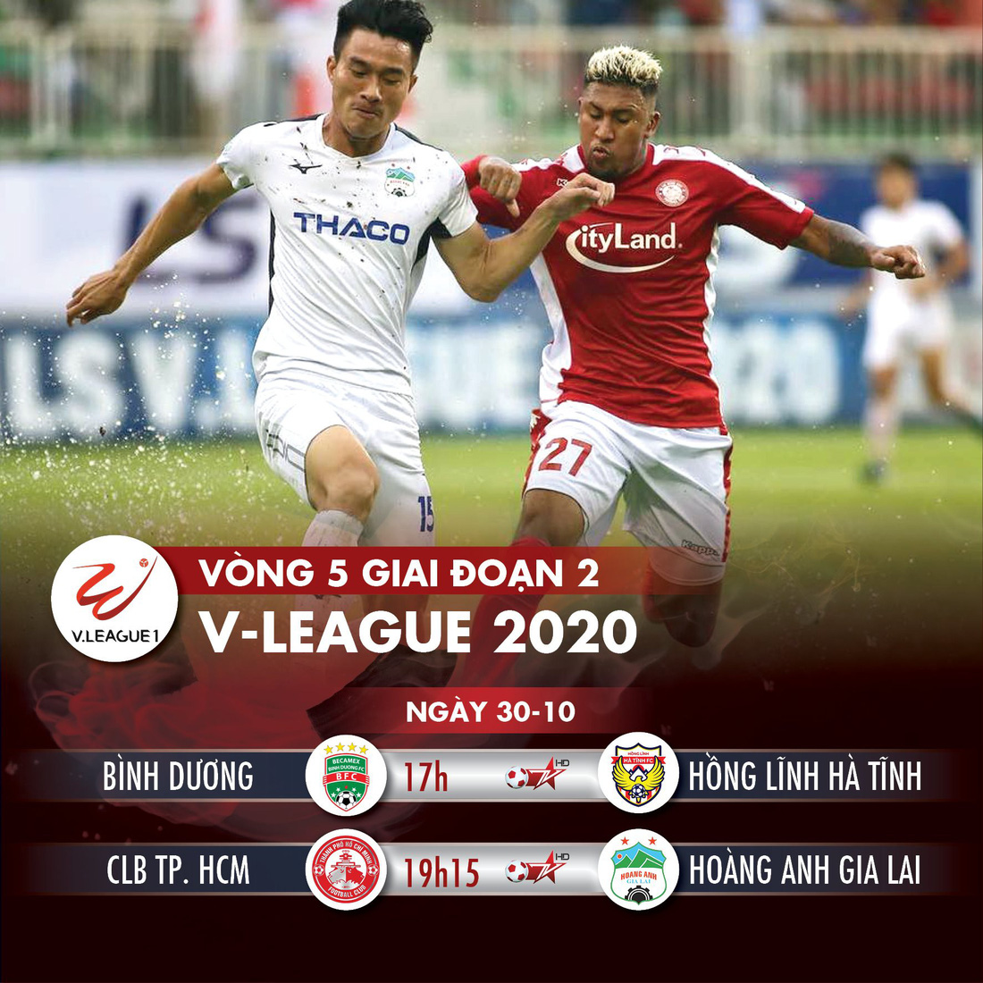 Lịch trực tiếp V-League 2020: CLB TP.HCM gặp HAGL - Ảnh 1.