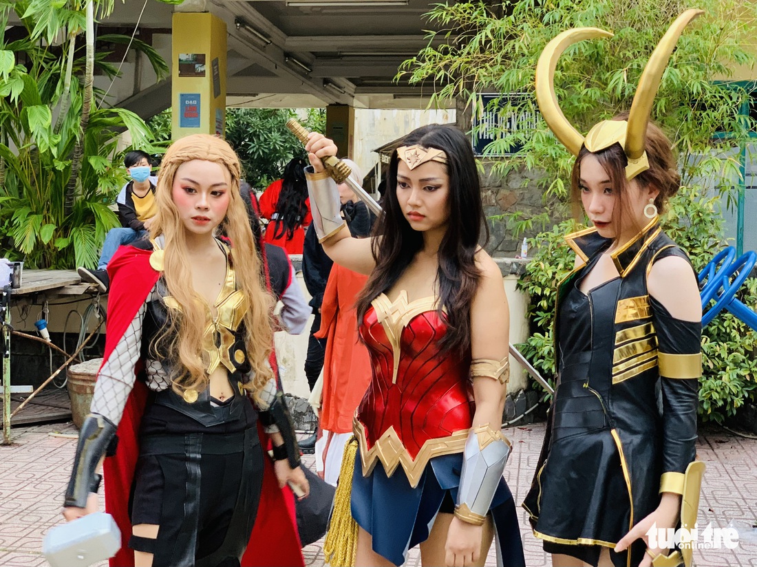 Thi cosplay: Siêu anh hùng bước ra đời thực - Ảnh 1.