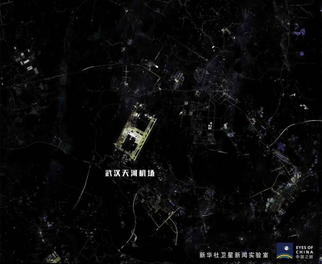Qua ảnh vệ tinh, ngắm Vũ Hán hăng hái chiến đấu với dịch COVID-19 - Ảnh 4.