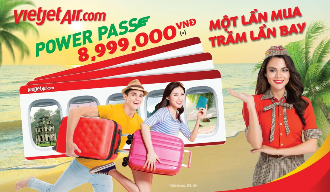 Vietjet tung thẻ vạn năng, khách bay được cả năm không giới hạn số chuyến - Ảnh 2.