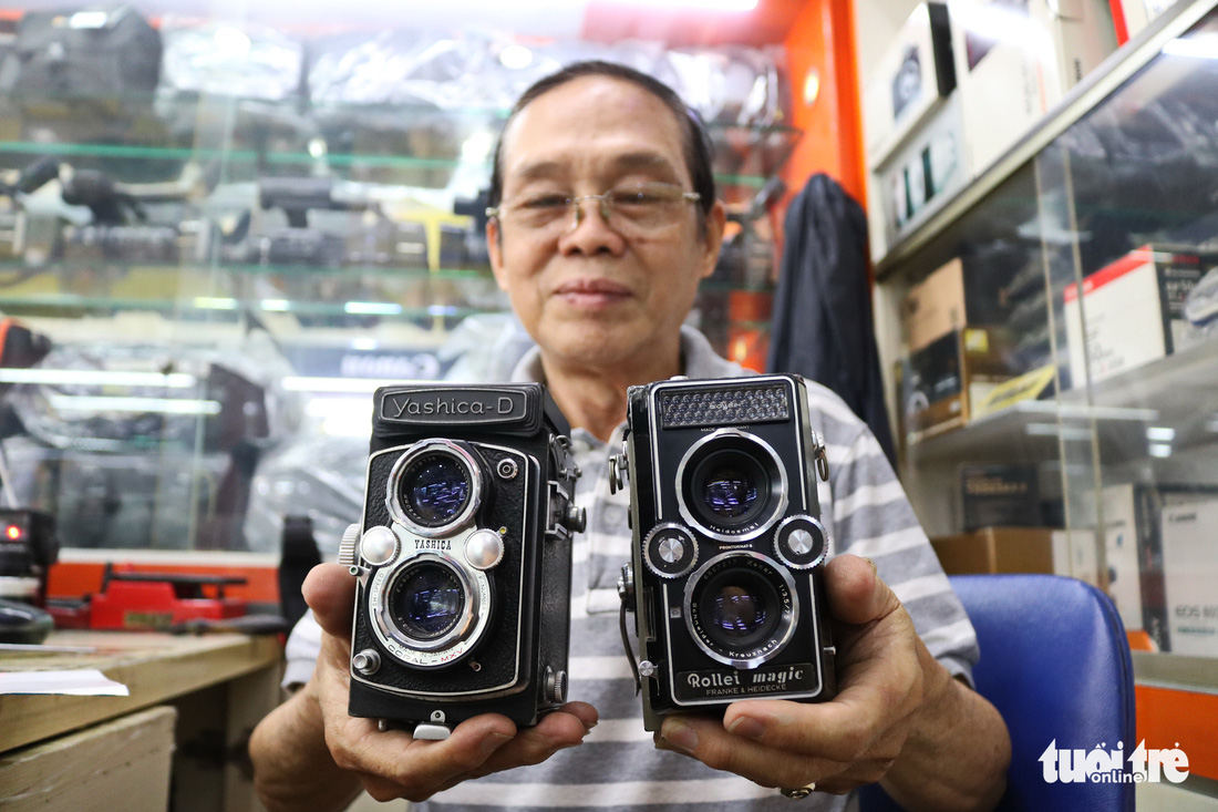 Gần nửa thế kỷ ‘chữa bệnh’ cho máy ảnh phim ở Sài Gòn - Ảnh 8.