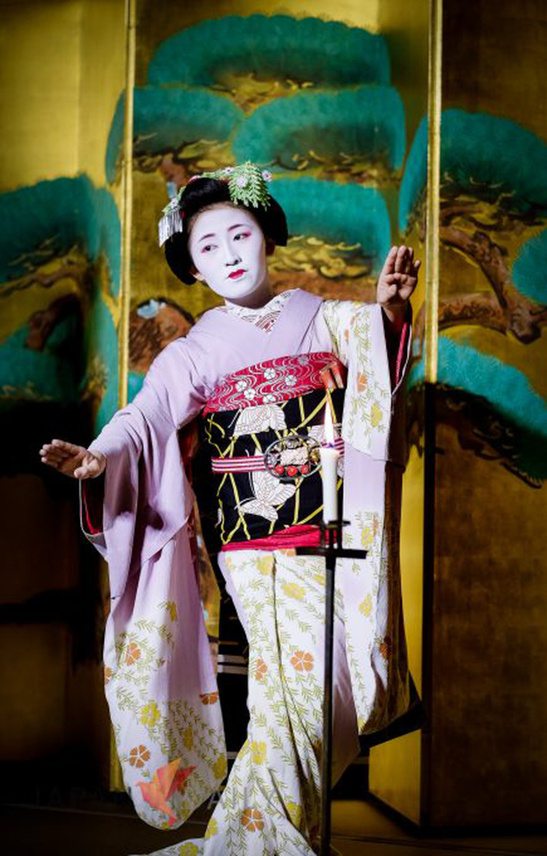 Bí mật đằng sau khuôn mặt trắng như sứ của Geisha Nhật Bản - Ảnh 2.