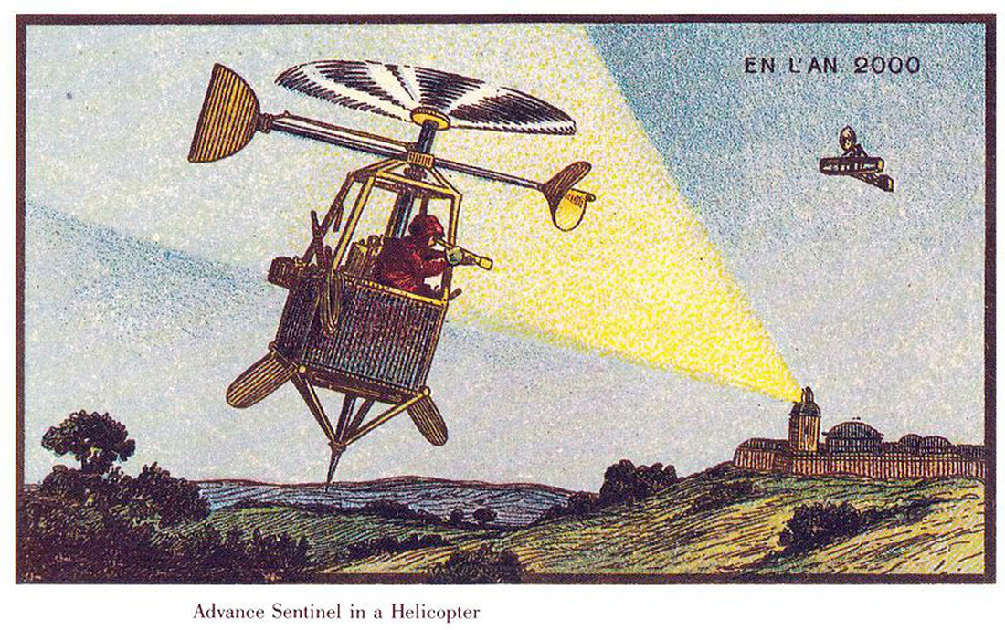 Bất ngờ khi ở  thế kỷ 19, người ta đã vẽ máy bay trực thăng, máy lau nhà... - Ảnh 4.