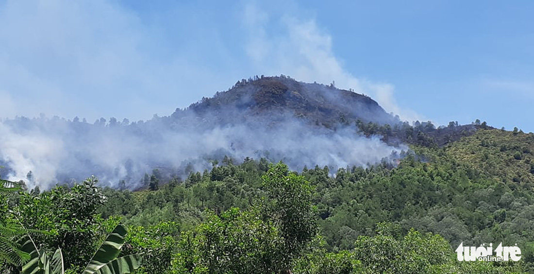 Hơn 500 người đang chữa cháy rừng ở Hà Tĩnh - Ảnh 1.