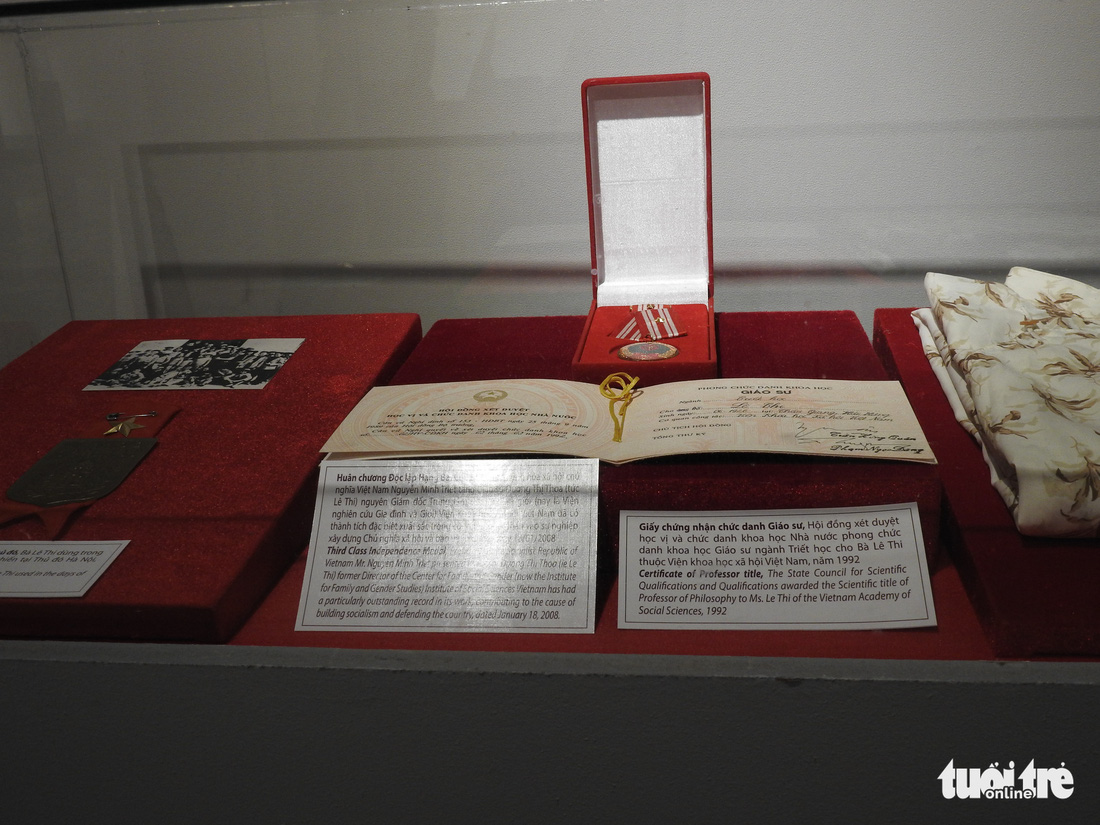 Trưng bày Huân chương Độc lập hạng nhất của vợ chồng nhà tư sản Trịnh Văn Bô - Ảnh 3.