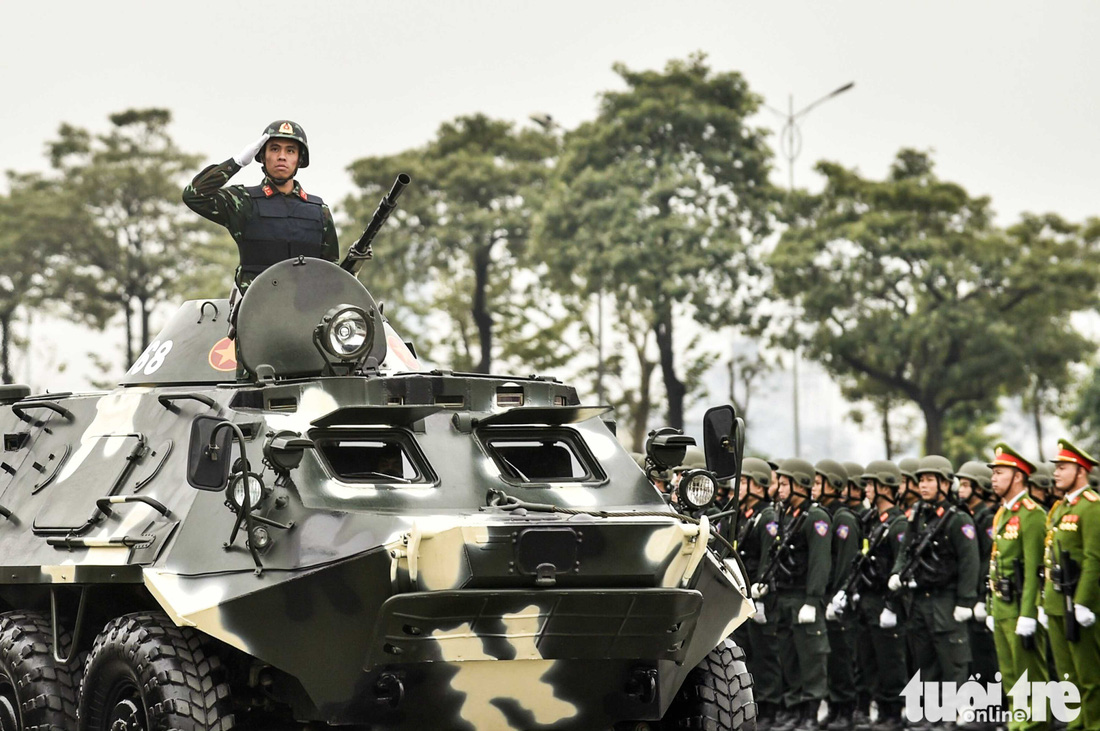 6.000 chiến sĩ công an, quân đội xuất quân bảo vệ Đại hội Đảng - Ảnh 13.