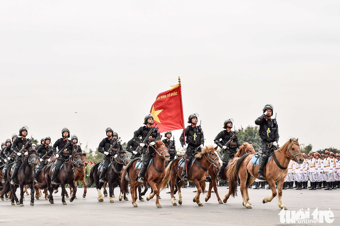 6.000 chiến sĩ công an, quân đội xuất quân bảo vệ Đại hội Đảng - Ảnh 8.