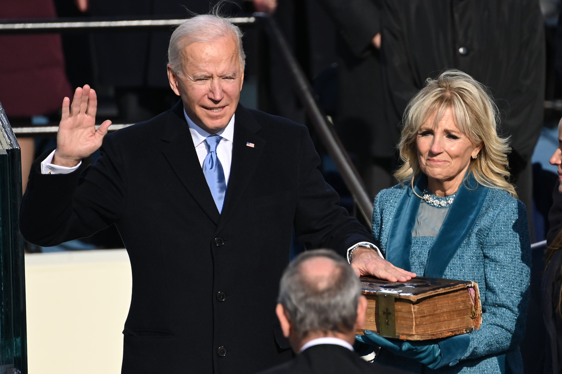 Toàn cảnh lễ nhậm chức của Tổng thống Mỹ Joe Biden qua ảnh - Ảnh 10.