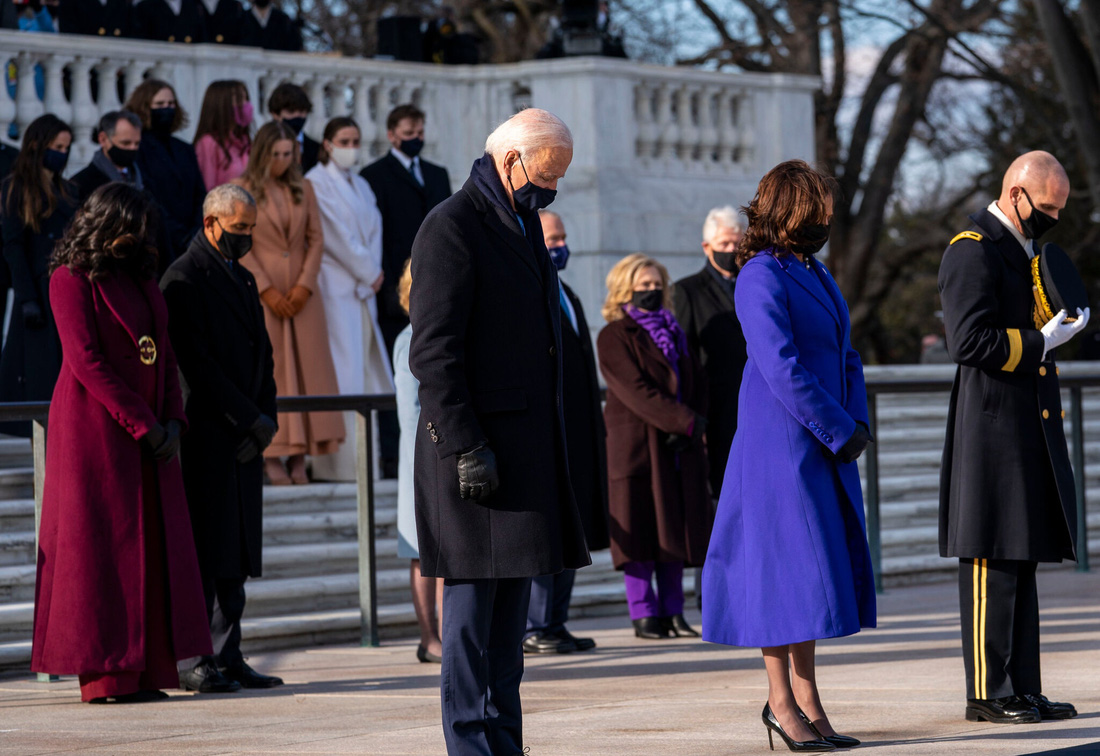 Toàn cảnh lễ nhậm chức của Tổng thống Mỹ Joe Biden qua ảnh - Ảnh 13.