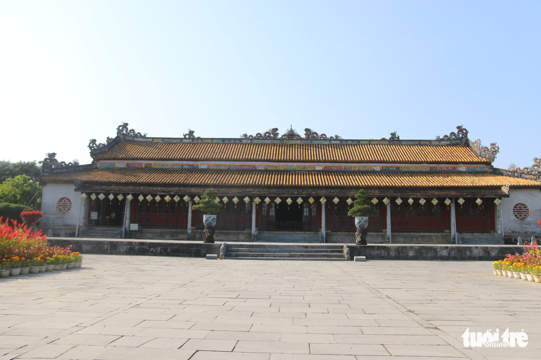 Điện Thái Hòa - ngôi điện quan trọng bậc nhất Hoàng cung Huế - trước lúc được trùng tu - Ảnh 8.