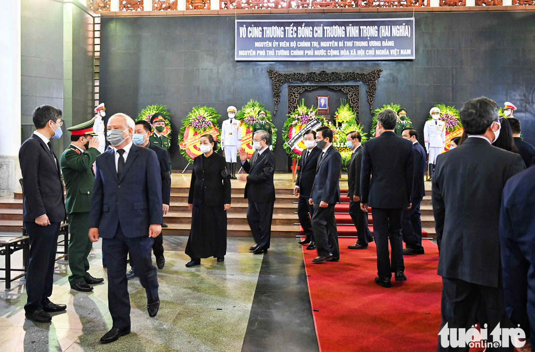 Lễ viếng nguyên Phó thủ tướng Trương Vĩnh Trọng tại Bến Tre và Hà Nội - Ảnh 18.
