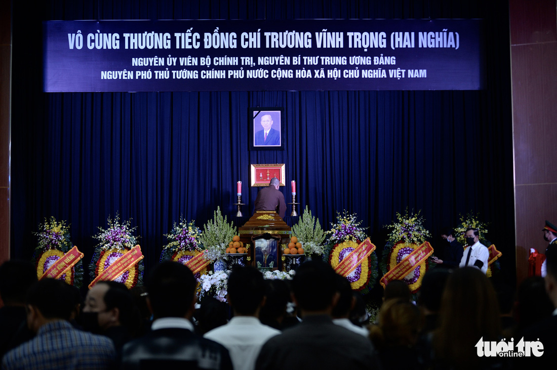 Lễ viếng nguyên Phó thủ tướng Trương Vĩnh Trọng tại Bến Tre và Hà Nội - Ảnh 9.