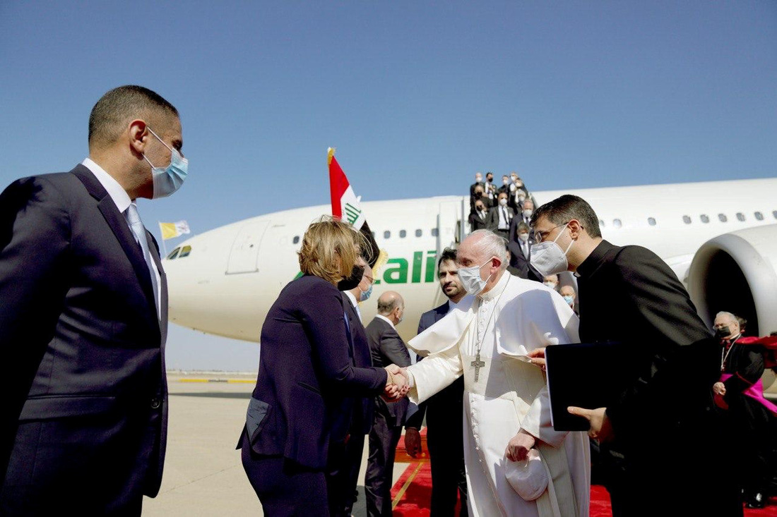 Giáo hoàng Francis đến thăm Iraq - Ảnh 2.