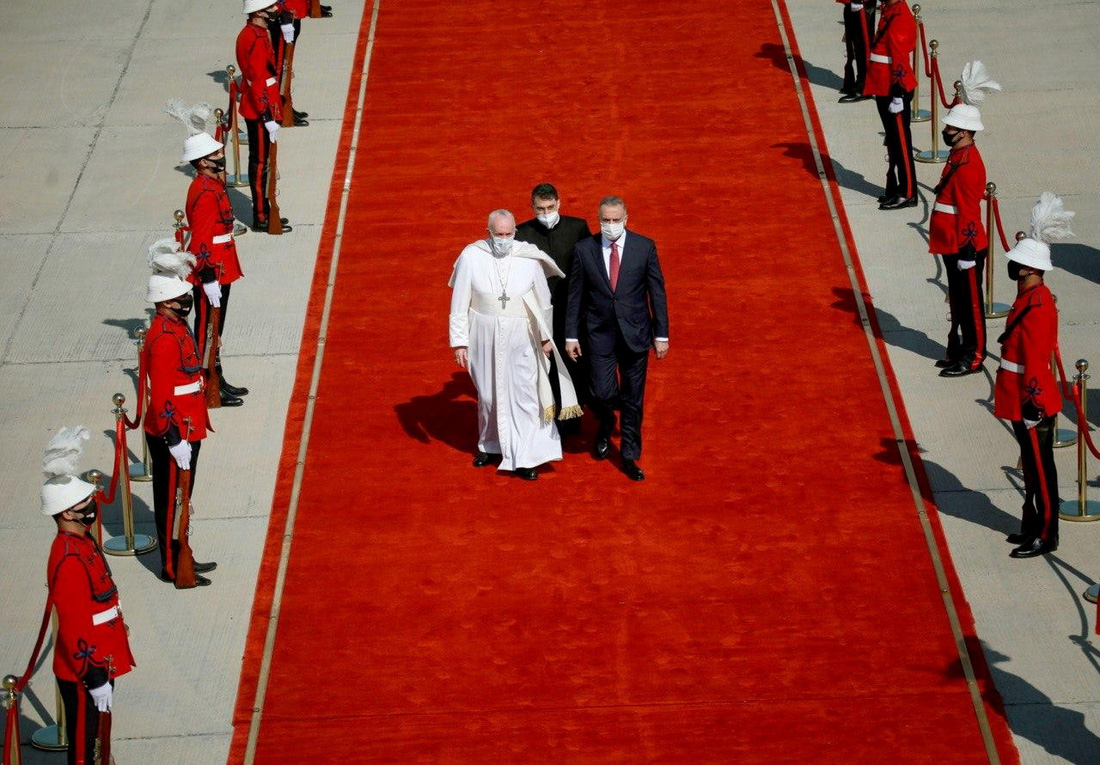 Giáo hoàng Francis đến thăm Iraq - Ảnh 3.