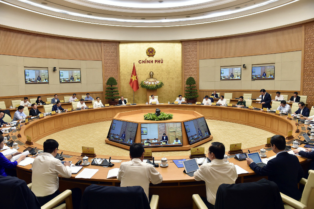 Chùm ảnh Thủ tướng Phạm Minh Chính chủ trì phiên họp Chính phủ - Ảnh 9.