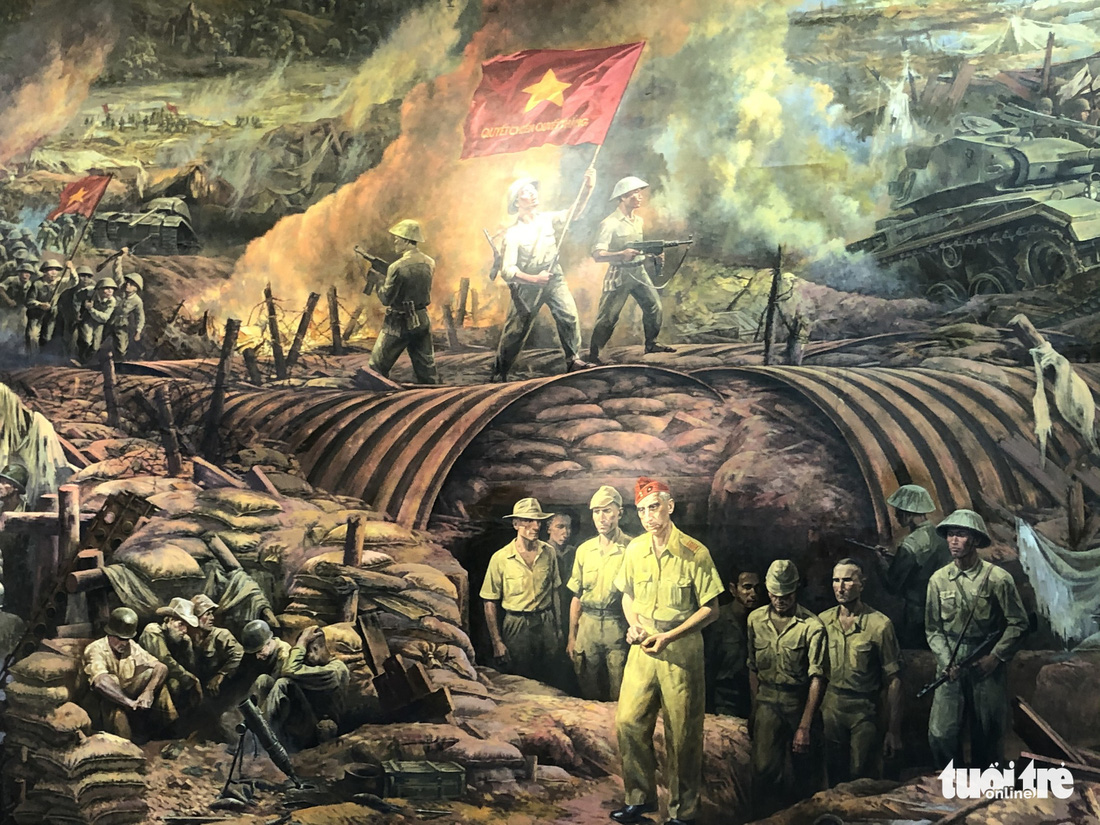 56 ngày đêm trận Điện Biên Phủ trên 3.000m2 tranh tường: Kỳ tích mới của mỹ thuật Việt - Ảnh 5.