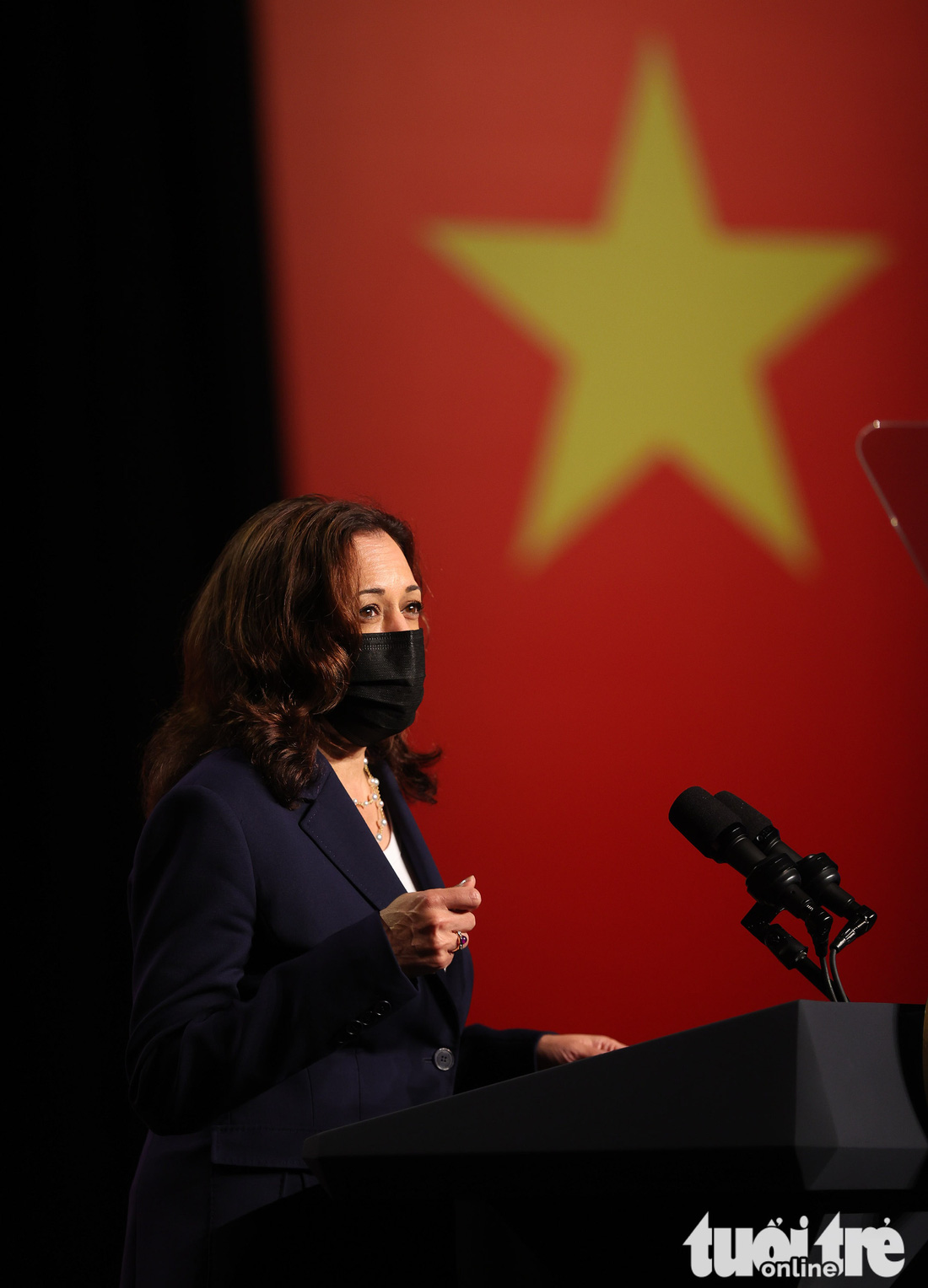 Những hình ảnh đáng nhớ của Phó tổng thống Mỹ Kamala Harris ở Việt Nam - Ảnh 7.