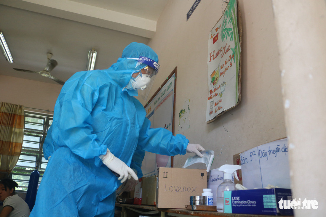 ‘Bệnh viện dã chiến tuyến huyện’ ở TP.HCM chữa khỏi cả ngàn F0 - Ảnh 6.