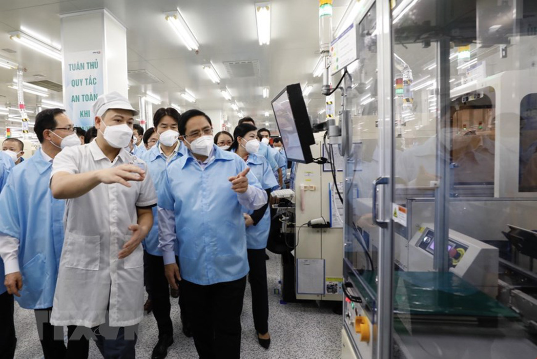 Thủ tướng thăm Nhà máy Samsung Electronics Việt Nam Thái Nguyên - Ảnh 5.