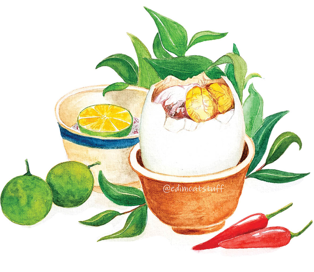Đưa ẩm thực Việt ra thế giới qua tranh vẽ - Ảnh 6.
