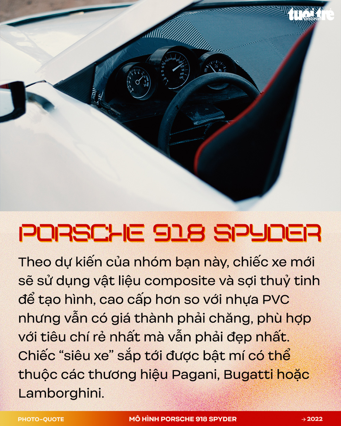 Đôi bạn 9X Tây Nguyên làm mô hình Porsche 918 Spyder gây sốt cộng đồng quốc tế - Ảnh 9.